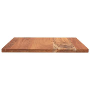 Table Top 50x50x2.5 cm Square Solid Wood Acacia