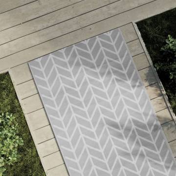 Outdoor Carpet Grey 80x250 cm PP