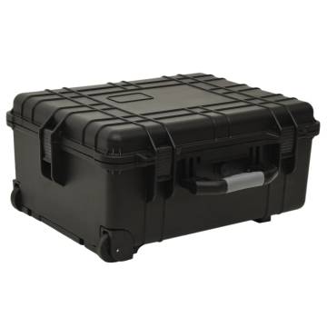 Wheeled Flight Case Black 58x45x27 cm PP