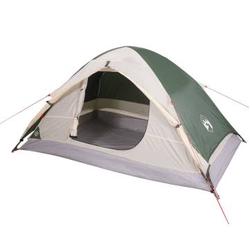 Camping Tent Dome 2-Person Green Waterproof