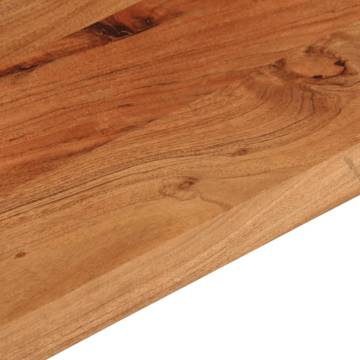 Table Top 100x30x3.8 cm Rectangular Solid Wood Acacia