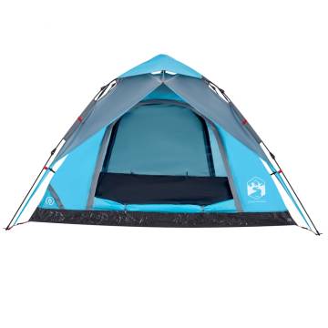 Camping Tent Dome 5-Person Blue Quick Release