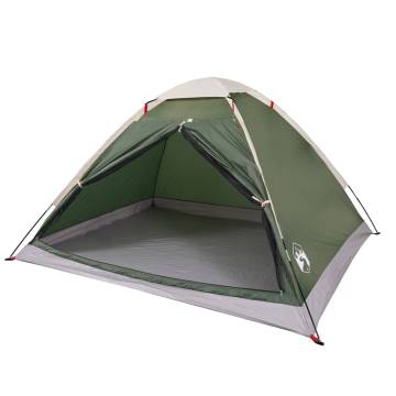 Camping Tent Dome 2-Person Green Waterproof