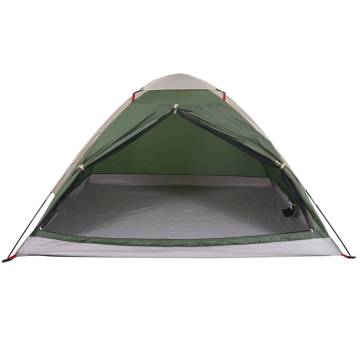 Camping Tent Dome 2-Person Green Waterproof