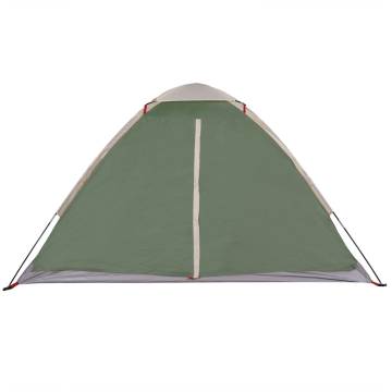 Camping Tent Dome 2-Person Green Waterproof