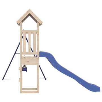 Outdoor Playset Solid Wood Pine