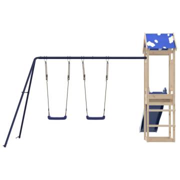 Outdoor Playset Solid Wood Pine