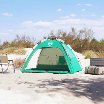 Beach Tent 2-Person Sea Green Quick Release Waterproof