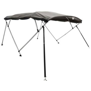 3-bow Bimini Top with Mesh Sidewalls 183x(185-198)x137 cm