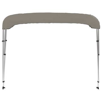 3-bow Bimini Top Grey 184x170x133 cm