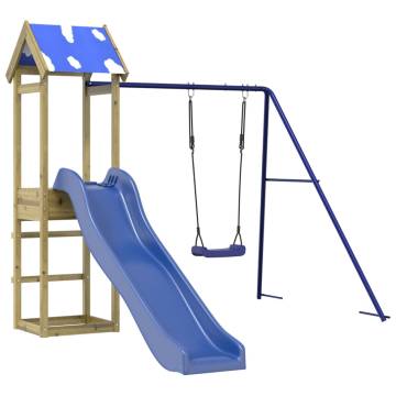 Outdoor Playset Impregnated Wood Pine