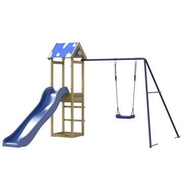 Outdoor Playset Impregnated Wood Pine