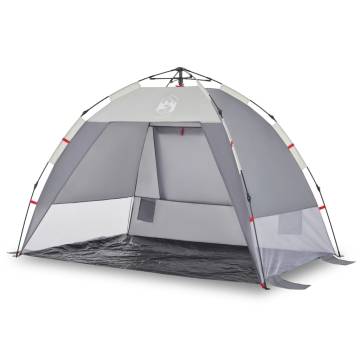 Beach Tent 2-Person Grey Quick Release Waterproof