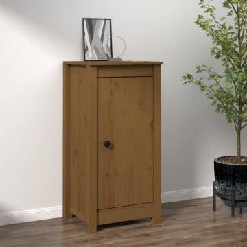 Sideboard Honey Brown 40x35x80 cm Solid Wood Pine