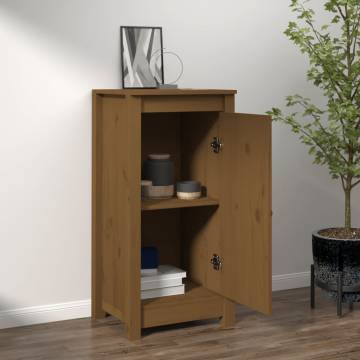 Sideboard Honey Brown 40x35x80 cm Solid Wood Pine