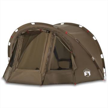 Fishing Tent 4-Person Olive Green Waterproof