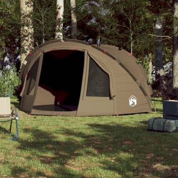 Fishing Tent 4-Person Olive Green Waterproof