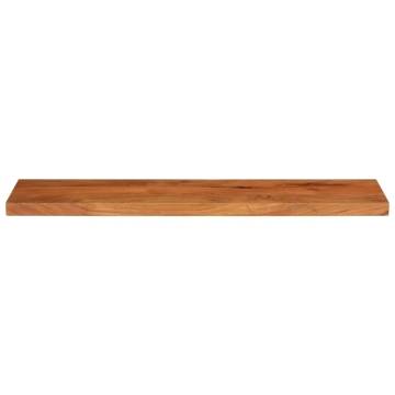 Table Top 120x30x2.5 cm Rectangular Solid Wood Acacia