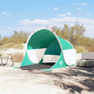 Beach Tent 2-Person Sea Green Pop-up Waterproof