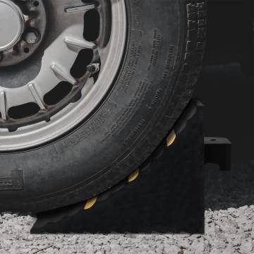 Wheel Chocks 2 pcs 29x16x19 cm Rubber