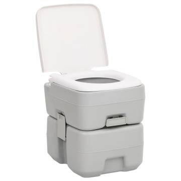 Portable Camping Toilet and Handwash Stand Set with Water Tank