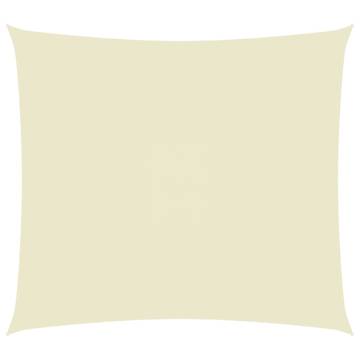 Sunshade Sail Oxford Fabric Rectangular 3.5x4.5 m Cream