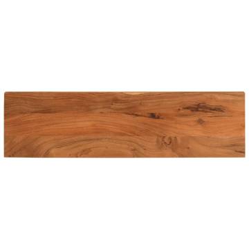 Table Top 100x20x3.8 cm Rectangular Solid Wood Acacia