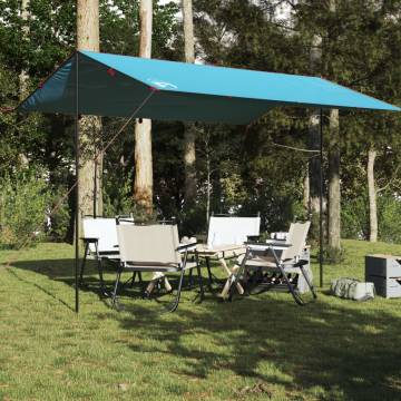 Camping Tarp Blue 400x294 cm Waterproof