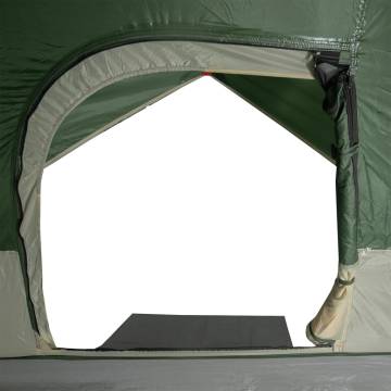 Camping Tent Dome 3-Person Green Waterproof