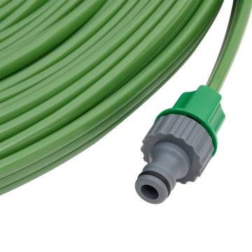 3-Tube Sprinkler Hose Green 22.5 m PVC