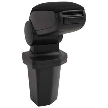 Car Armrest Black 15x32x(40-52) cm ABS