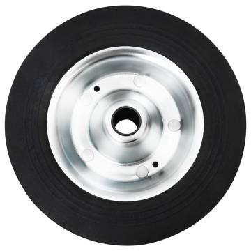 Wheel for Jockey Wheel Ø20x5 cm Solid Rubber and Steel