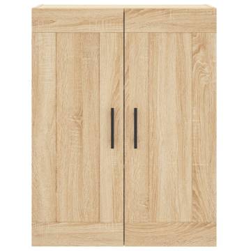 Highboard Sonoma Oak 69.5x34x180 cm Engineered Wood