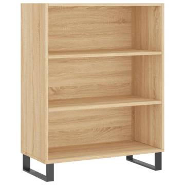 Highboard Sonoma Oak 69.5x34x180 cm Engineered Wood