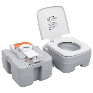 Portable Camping Toilet and Water Tank Set