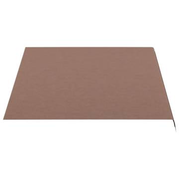 Replacement Fabric for Awning Brown 3.5x2.5 m