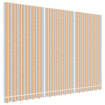 Replacement Fabric for Awning Multicolour Stripe 4.5x3 m