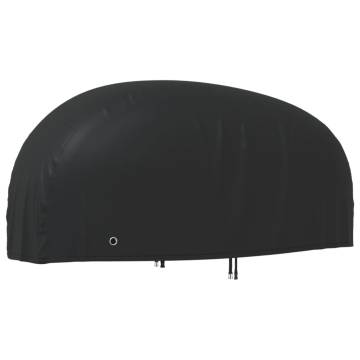 Motorcycle Cover Black 230x95x125 cm 210D Oxford