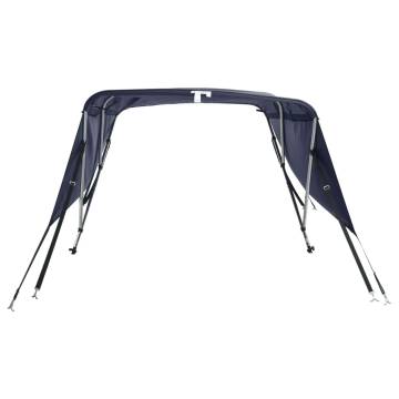 3-bow Bimini Top with Sidewalls 183x(137-152)x137 cm