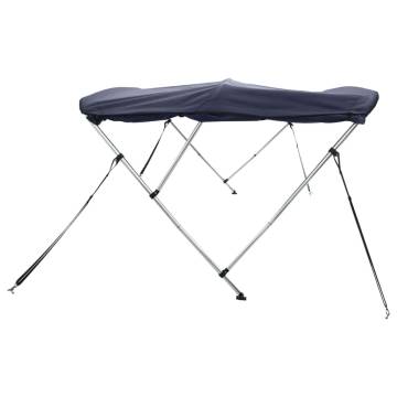 3-bow Bimini Top with Sidewalls 183x(137-152)x137 cm