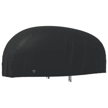 Motorcycle Cover Black 265x105x125 cm 210D Oxford