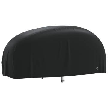 Motorcycle Cover Black 265x105x125 cm 210D Oxford