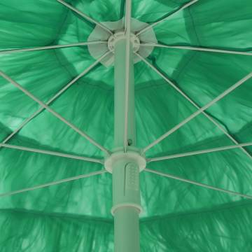 Hawaii Beach Umbrella Green 180 cm