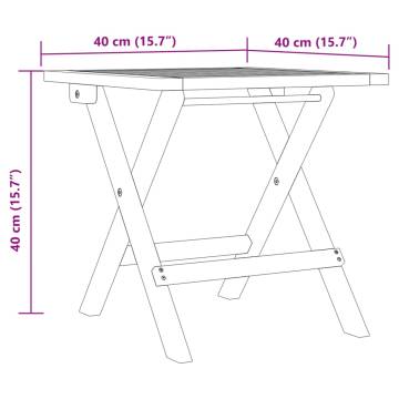 Sun Lounger with Table Grey Solid Wood Acacia