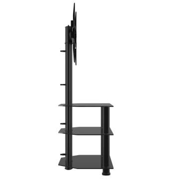 Corner TV Stand 3-Tiers for 32-70 Inch Black