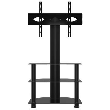 Corner TV Stand 3-Tiers for 32-70 Inch Black