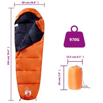 Mummy Sleeping Bag for Adults Camping 3 Seasons