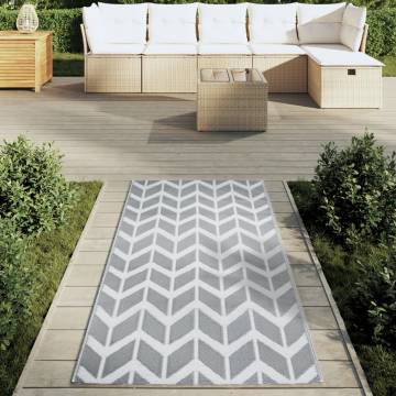 Outdoor Carpet Grey 80x150 cm PP