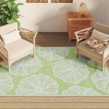 Outdoor Carpet Green 140x200 cm PP