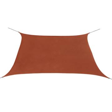 Sunshade Sail Oxford Fabric Square 2x2 m Terracotta